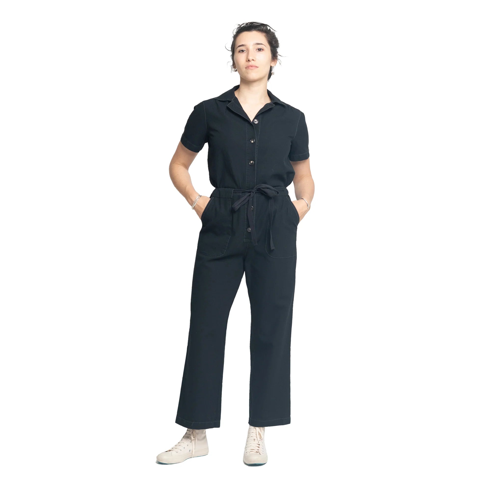Short Sleeve Jumpsuit