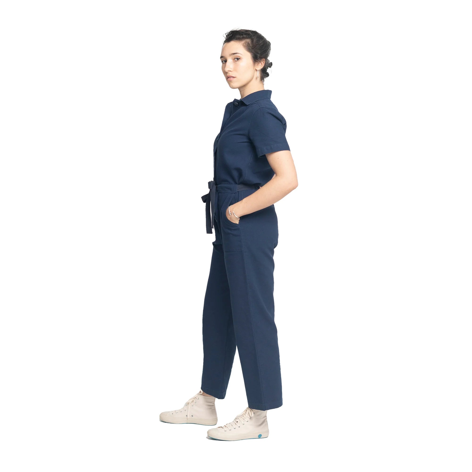 Short Sleeve Jumpsuit