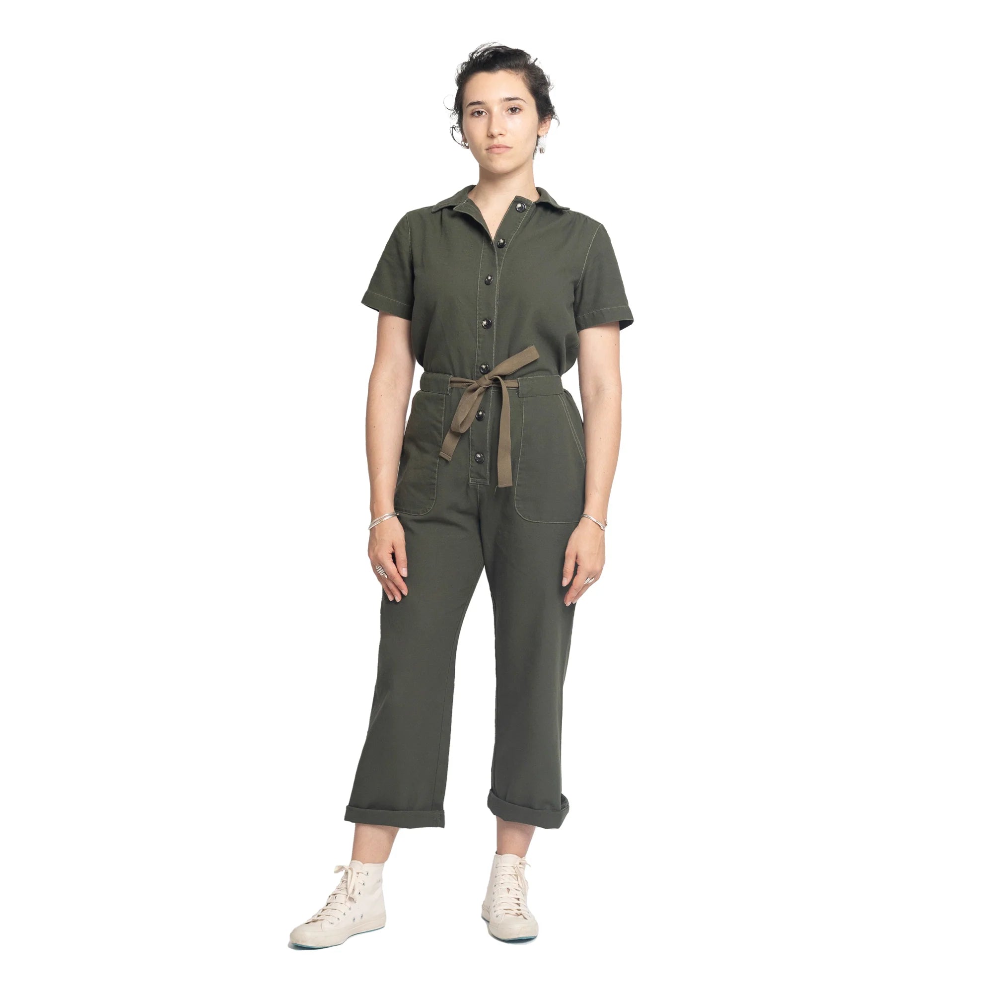 Short Sleeve Jumpsuit