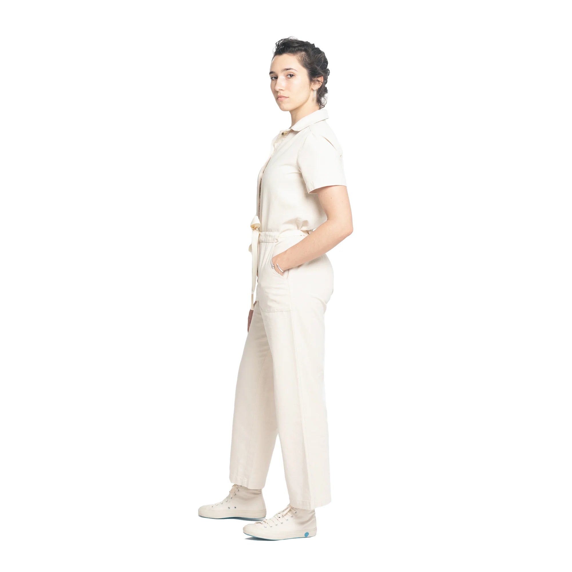 Short Sleeve Jumpsuit